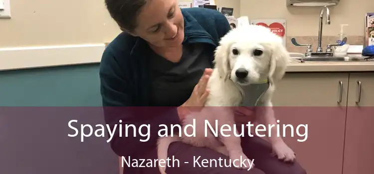 Spaying and Neutering Nazareth - Kentucky